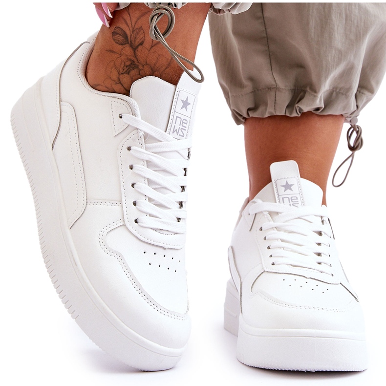 Chaussures de sport classiques pour femmes Blanc Juliano blanche