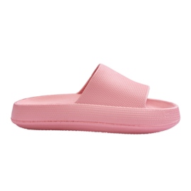 Tongs légères à la mode sur une semelle massive Pink Rebel rose