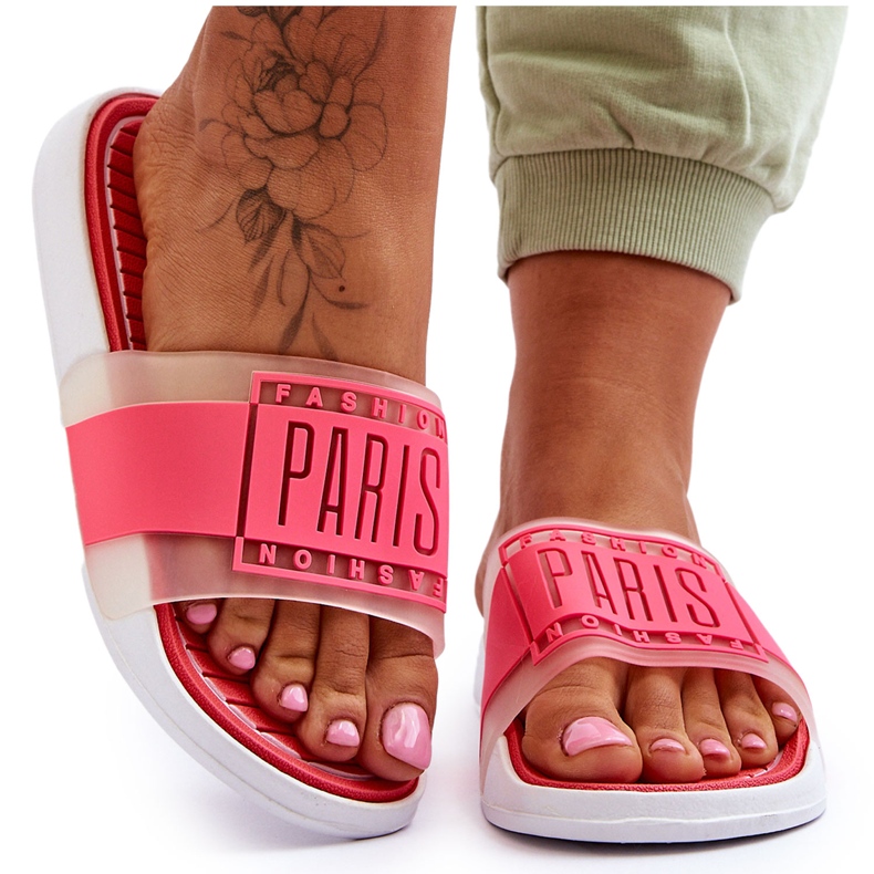 Chaussons Sport Femme Rose Fluo Sunrise