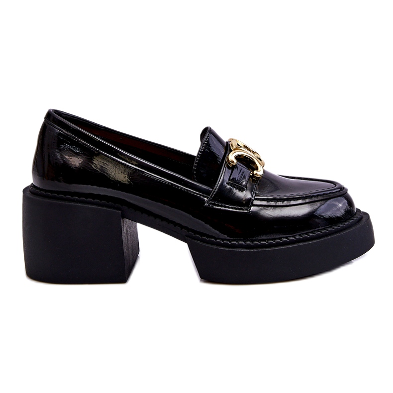 S.Barski Escarpins à la mode à talons massifs noirs Imani le noir S.Barski Escarpins à la mode à talons massifs noirs Imani le noir