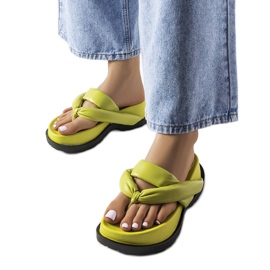 Tongs vertes de Lachapelle