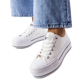 Baskets blanches de Lee Cooper LCW-22-31-0842L