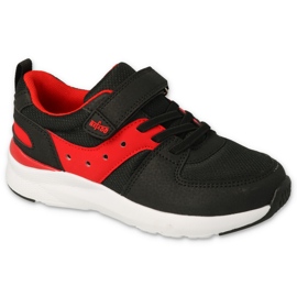 Befado chaussures pour enfants 516Y162 le noir rouge Befado chaussures pour enfants 516Y162 le noir rouge
