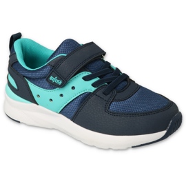 Befado chaussures pour enfants 516Y159 bleu marine vert