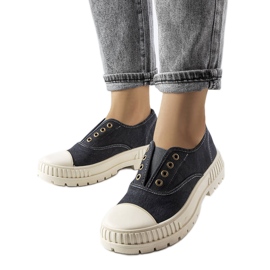 Baskets noires de Walton