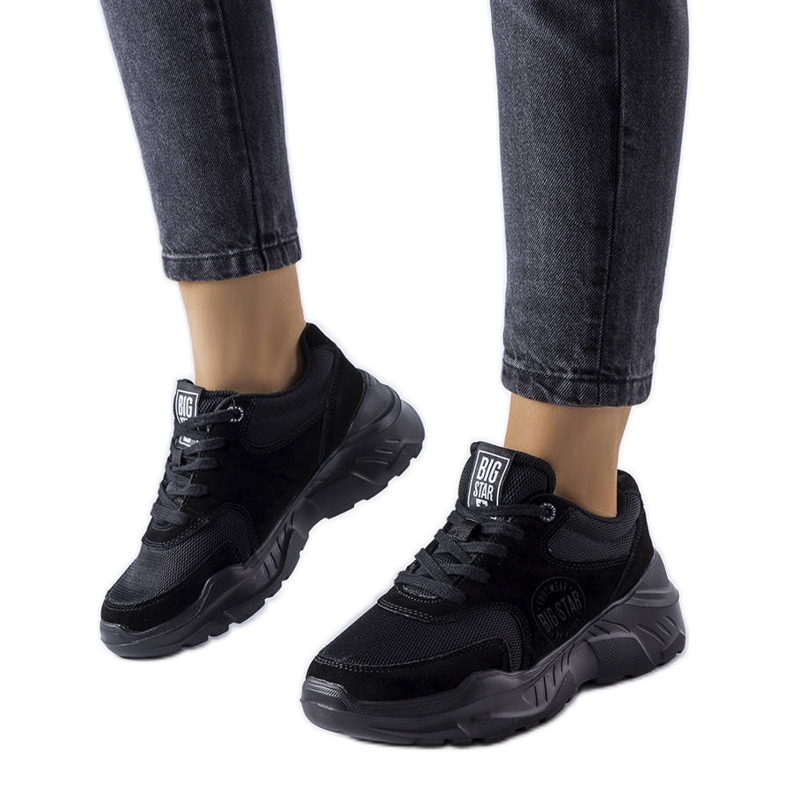 Baskets noires Big Star JJ274A113 le noir