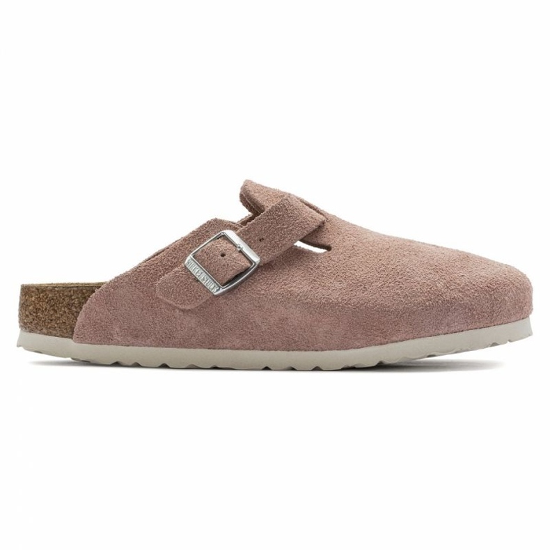 Birkenstock Boston Sfb Leve W 1023263 chaussons rose