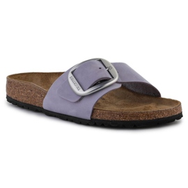 Birkenstock Madrid Big Buckle W 1024001 pantoufles violet Birkenstock Madrid Big Buckle W 1024001 pantoufles violet