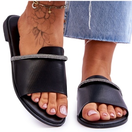 Talons Plats Élégants Noir Termen