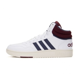 Chaussures Adidas Hoops 3.0 Mid HP7895 blanc