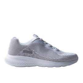 Baskets Big Star homme blanches et grises JJ174286 Baskets Big Star homme blanches et grises JJ174286