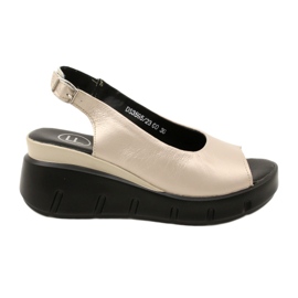 Sandales Compensées Doré Filippo DS3595/23 GO