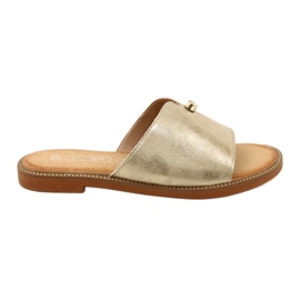 Chaussons Femme à la Mode Filippo DK4625/23 GO Or doré