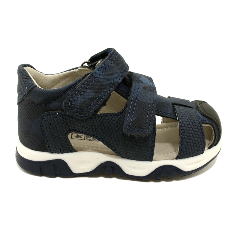 Evento Sandales Velcro Miss Garçon, Bleu Marine 23DZ23-5909