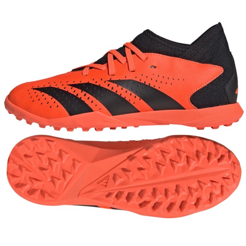 Chaussures Adidas Predator Accuracy.3 Tf GW7079 rouge oranges et rouges