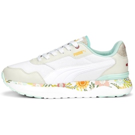 Puma R78 Voyage Wild Garden Chaussures Femme 389235 01 blanc