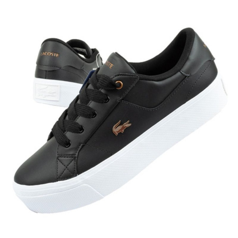 Chaussures de sport Lacoste Ziane Platform W 13312 le noir Chaussures de sport Lacoste Ziane Platform W 13312 le noir