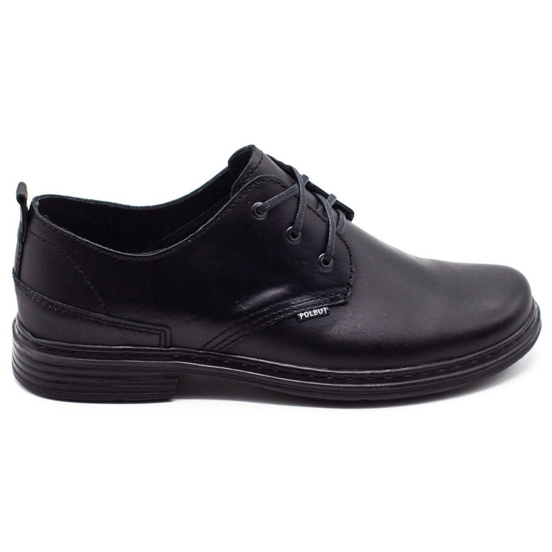 Polbut Chaussures pour hommes noires 191K le noir