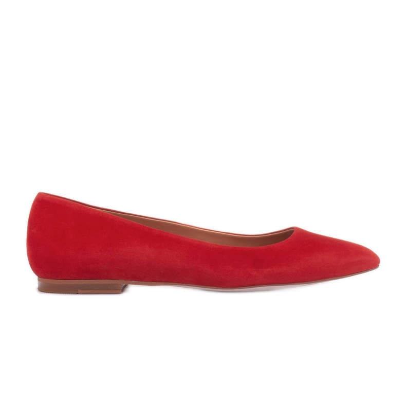 Marco Shoes Ballerines légères rouge