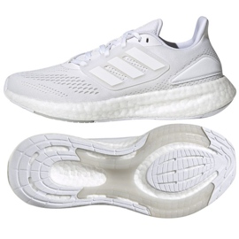 Chaussures Adidas PureBoost 22 W GZ5181 blanche Chaussures Adidas PureBoost 22 W GZ5181 blanche