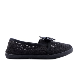 Sandales noires pour enfants de Bubby