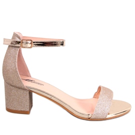 Sandales à talons Costello Gold doré