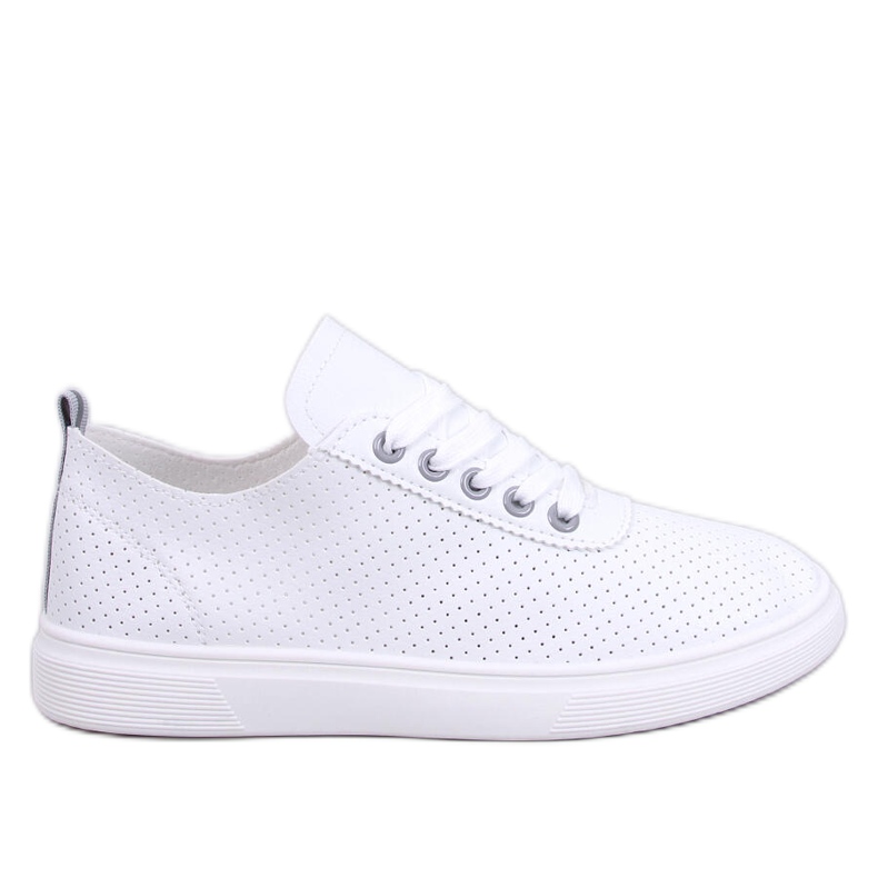Baskets femme Gelman BLANC/GRIS blanche Baskets femme Gelman BLANC/GRIS blanche