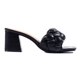 Sandales à talons femme Shelovet noires