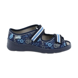 Sandales pour enfants de Befado 969x159 bleu