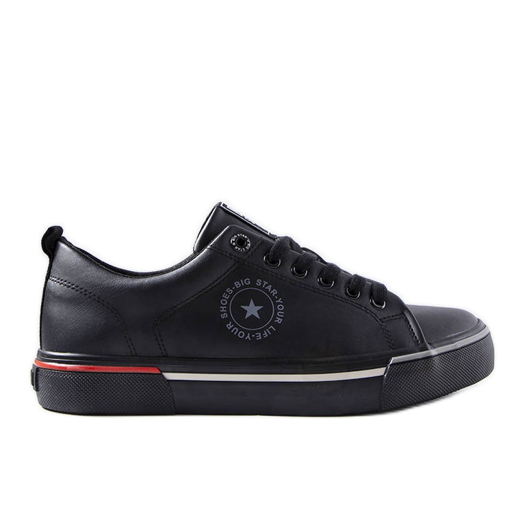 Baskets noires Big Star LL174210 le noir