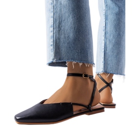 Sandales fermées noires