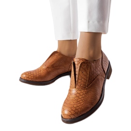 Chaussures marron LS5379 Taupe brun