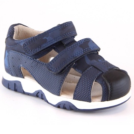 News Sandales d'été pour garçons 5909 avec velcro, camo bleu marine News Sandales d'été pour garçons 5909 avec velcro, camo bleu marine