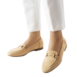 Mocassins beiges pour femmes de Hinkle