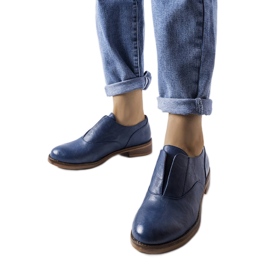 Chaussures taupe LS5379 bleues