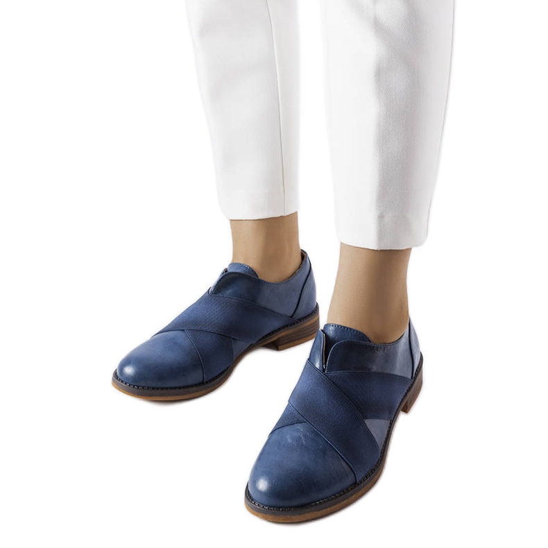Chaussures bleu marine LS5379