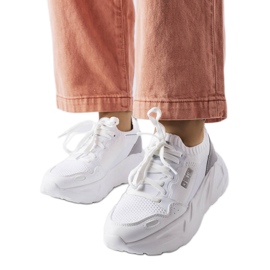 Baskets blanches Big Star JJ274604