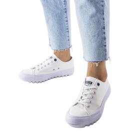 Baskets blanches Big Star FF274245