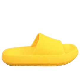 BM Claquettes en caoutchouc de Ritter Yellow jaune