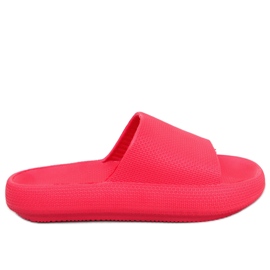 BM Claquettes en caoutchouc rouge Ritter