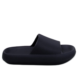 BM Claquettes en caoutchouc de Ritter Black le noir