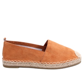 Espadrilles femme Zahn Camel brun