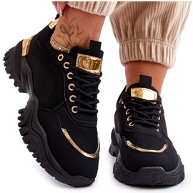 Baskets à Plateforme Classiques Noires Need It