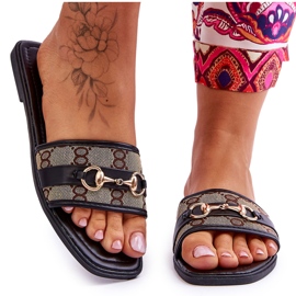 FG1 Talons Plats Classiques Noir Marlene