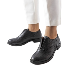 Chaussures noires LS5379 Noir le noir