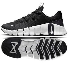 Chaussures Nike Free Metcon 5 M DV3949 001 le noir