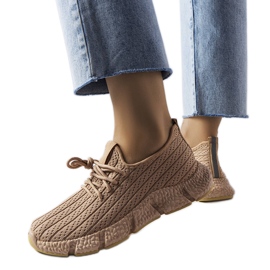 Inna Baskets de sport beiges d'Élodie Inna Baskets de sport beiges d'Élodie