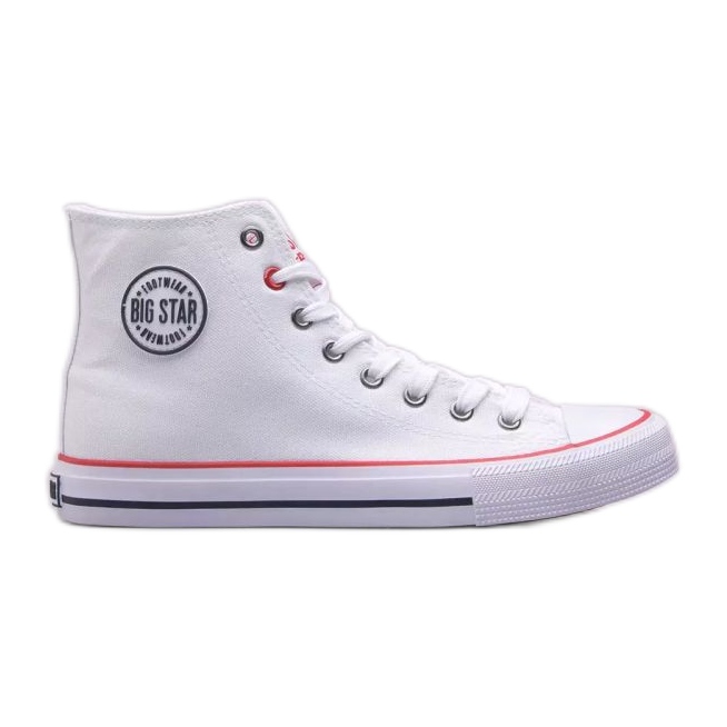 Baskets Big Star W T274026-101 blanche