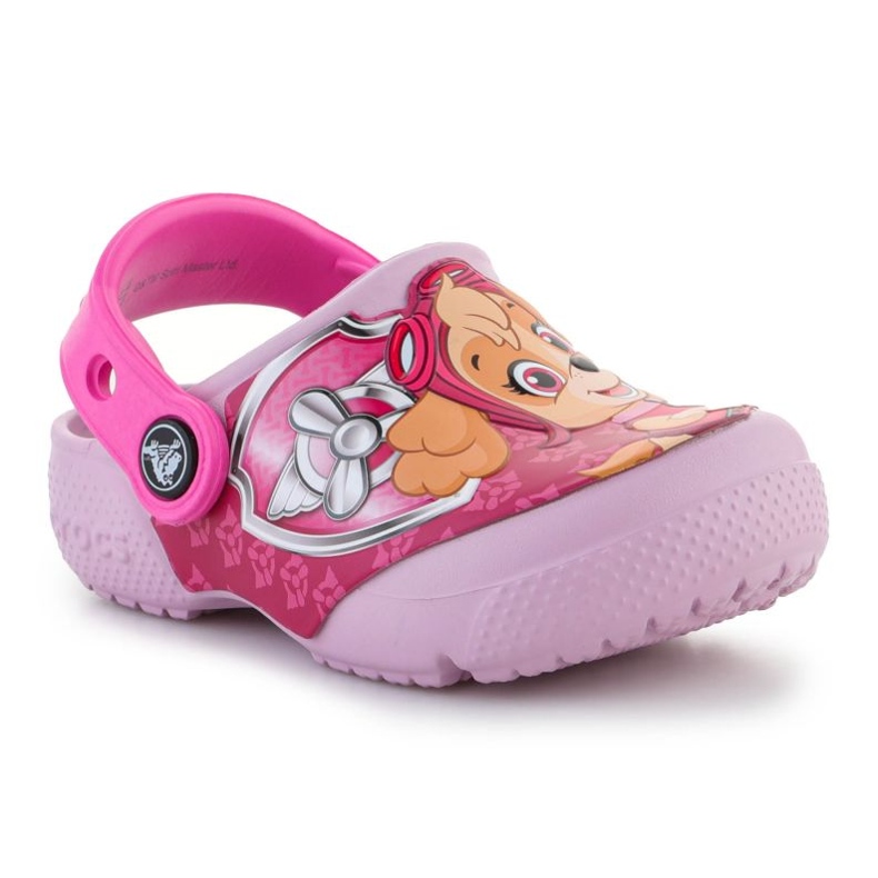 Sabots Crocs Fl Paw Patrol Patch Cg T 207487-6GD rose