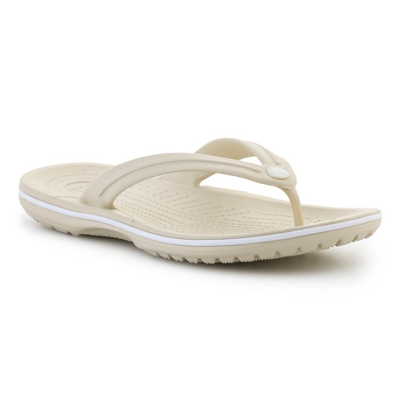 Tongs Crocs Crocband Flip Bone 11033-2Y2 beige
